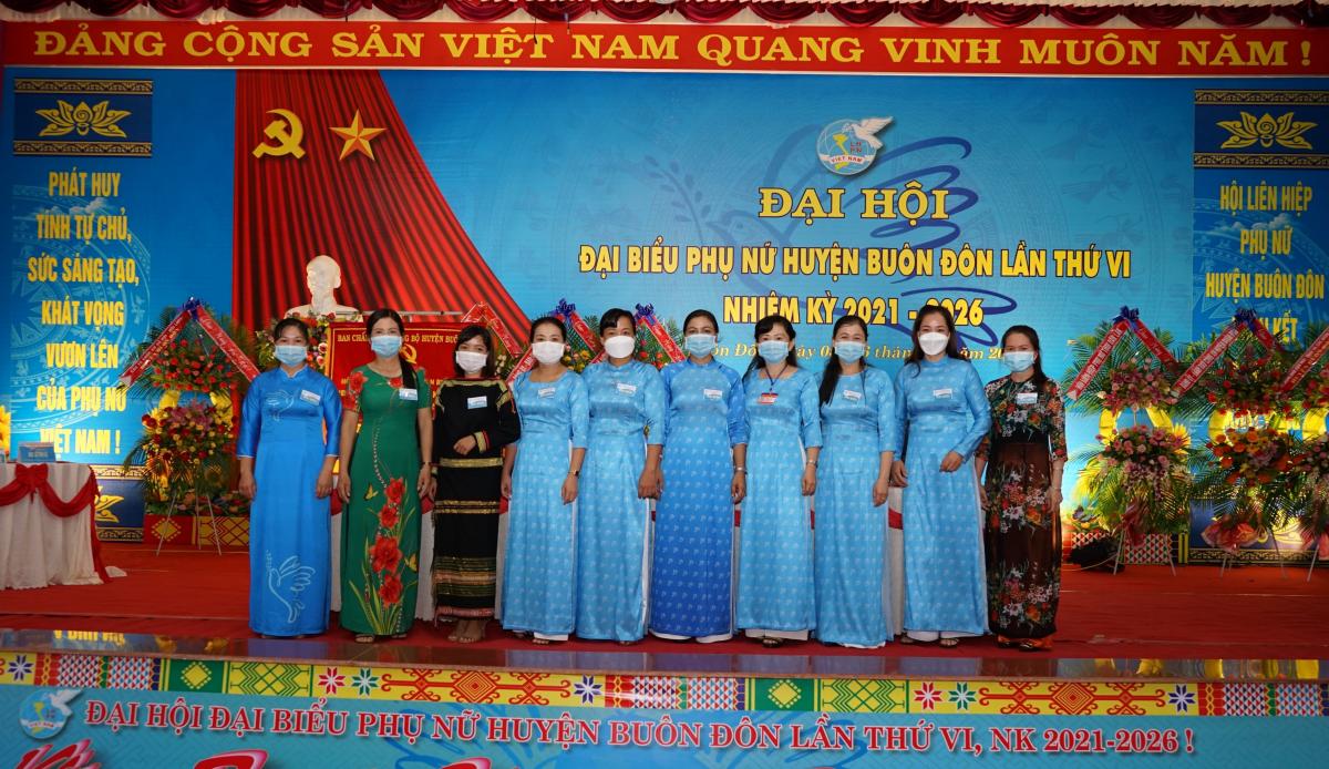 Đại hội Đại biểu Hội LHPN huyện Buôn Đôn lần thứ VI, nhiệm kỳ 2021 – 2026