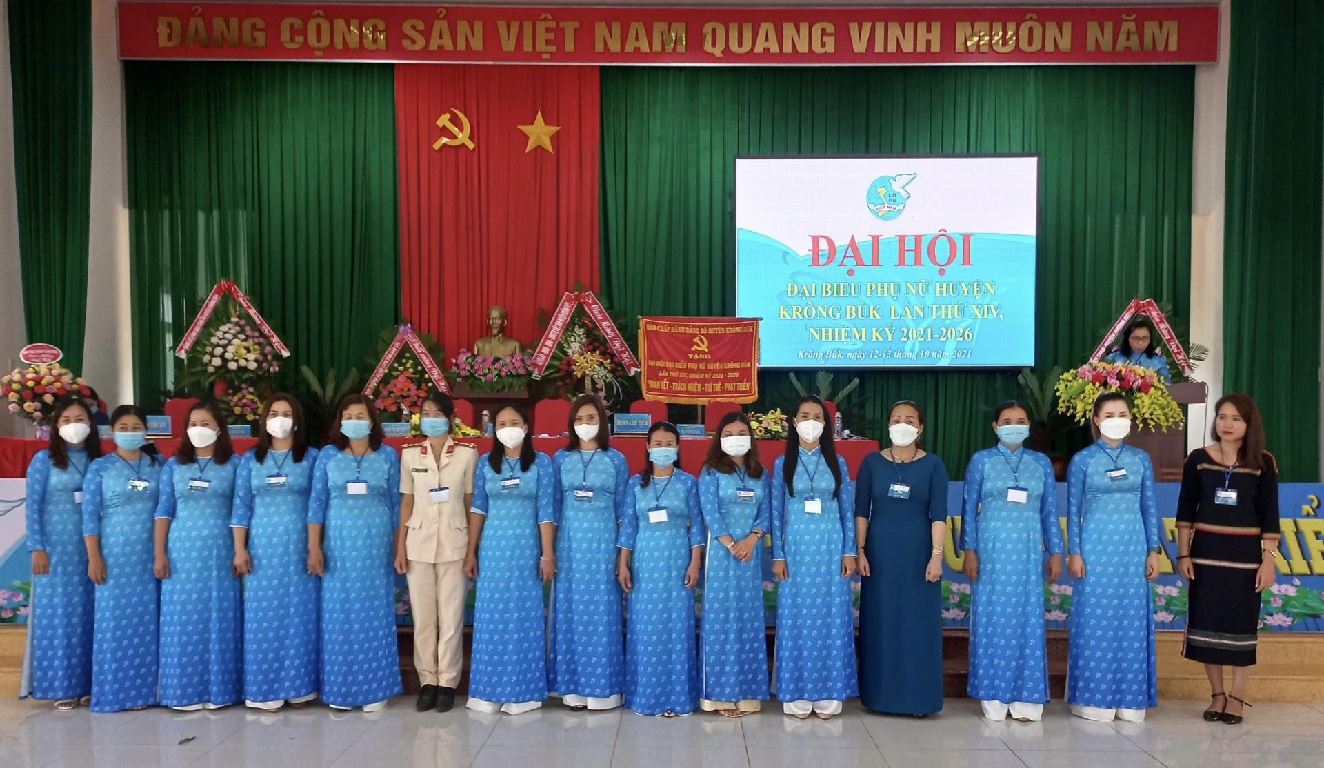 Đại hội đại biểu Phụ nữ huyện Krông Búk lần thứ XIV, nhiệm kỳ 2021 - 2026