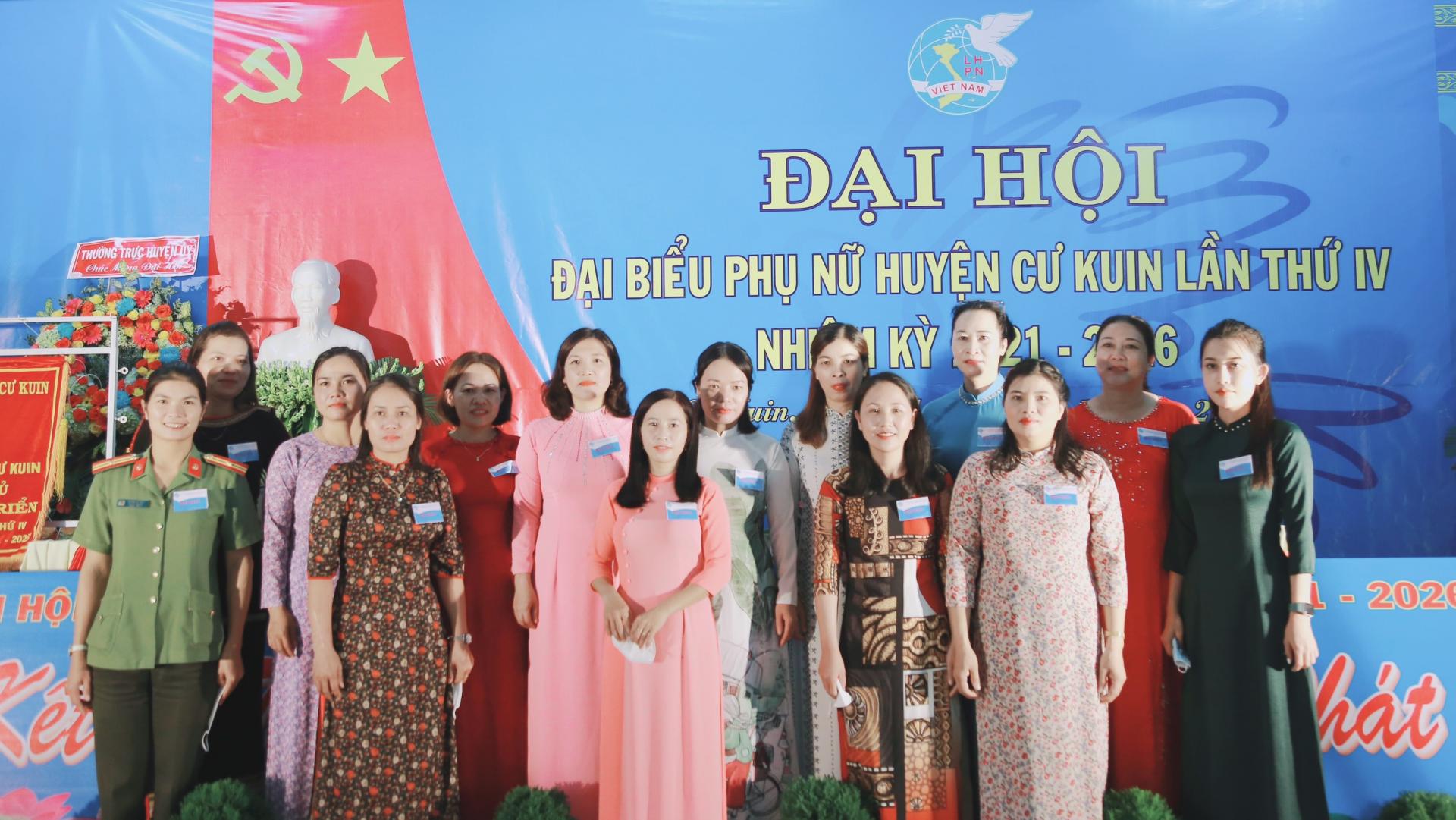 Đại hội đại biểu Phụ nữ huyện Cư Kuin lần thứ IV, nhiệm kỳ 2021 - 2026