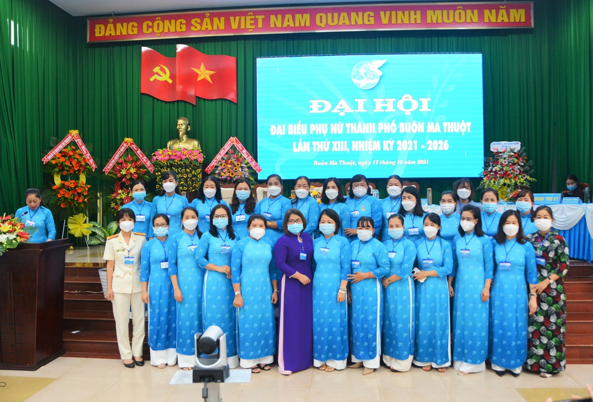 Đại hội đại biểu Hội Liên hiệp Phụ nữ TP. Buôn Ma Thuột lần thứ XIII, nhiệm kỳ 2021-2026