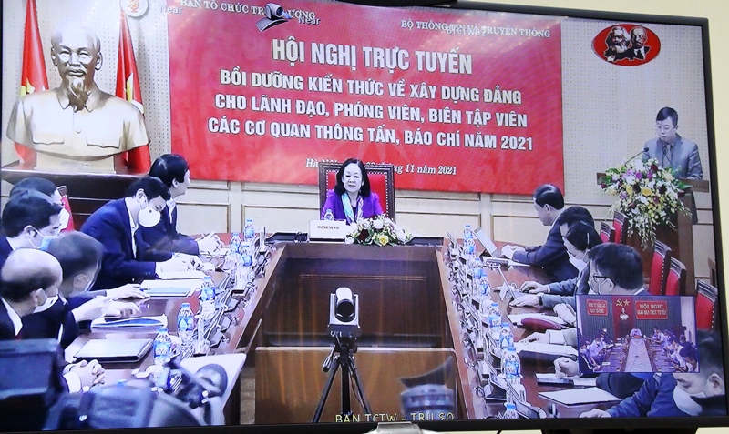 Bồi dưỡng kiến thức về xây dựng Đảng cho các cơ quan thông tấn, báo chí