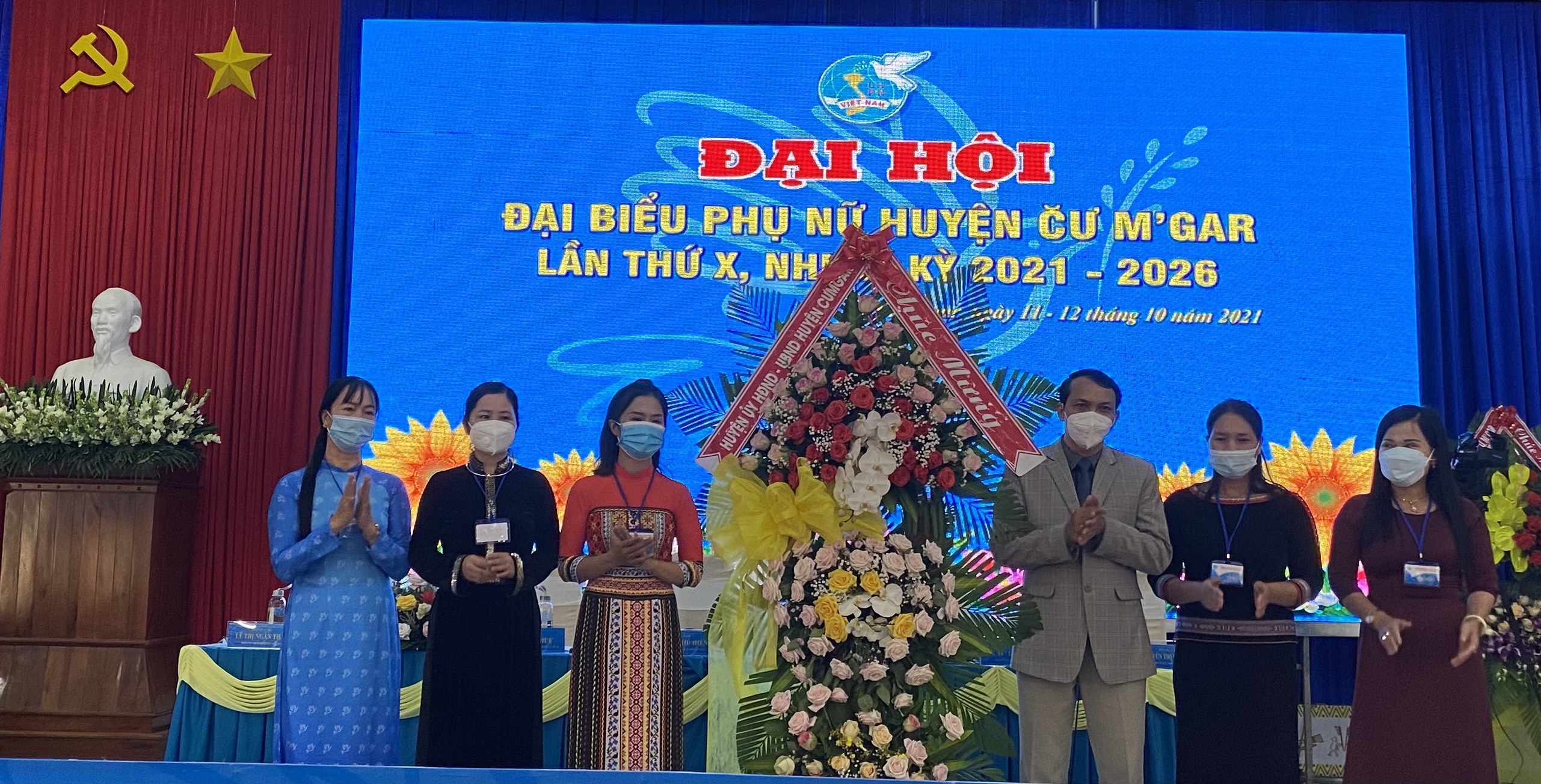 The 10th Congress of the Women's Union of Cu M'gar District, tenure 2021 - 2026