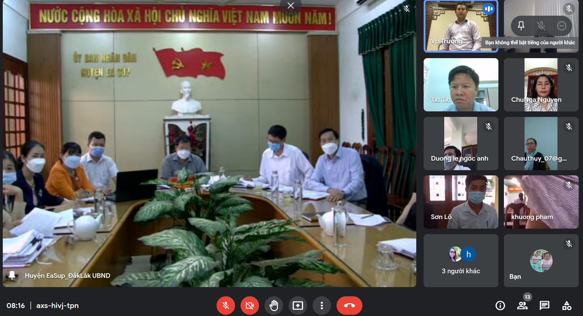 Kiểm tra công tác cải cách hành chính tại huyện Ea Súp