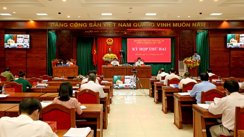 Kỳ họp thứ Ba, Hội đồng nhân dân tỉnh khóa X diễn ra từ ngày 08 – 10/12/2021