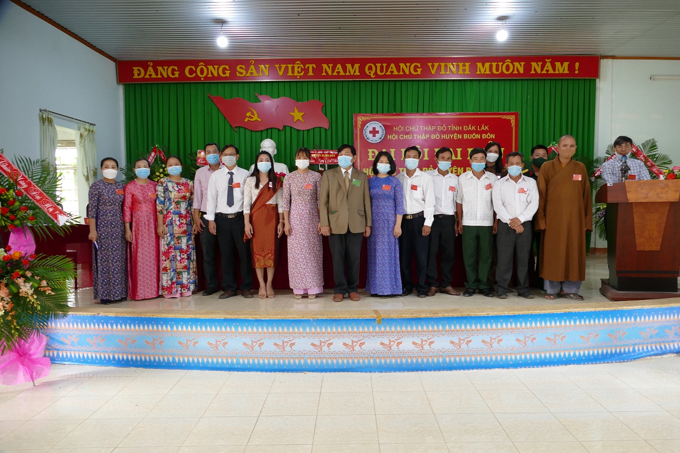 Buôn Đôn tổ chức thành công Đại Hội chữ thập đỏ huyện lần thứ V  nhiệm kỳ 2021 – 2026