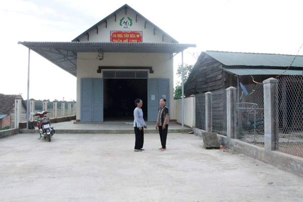 Triển khai hỗ trợ cơ sở vật chất văn hóa thực hiện Chương trình Mục tiêu quốc gia về xây dựng nông thôn mới năm 2021