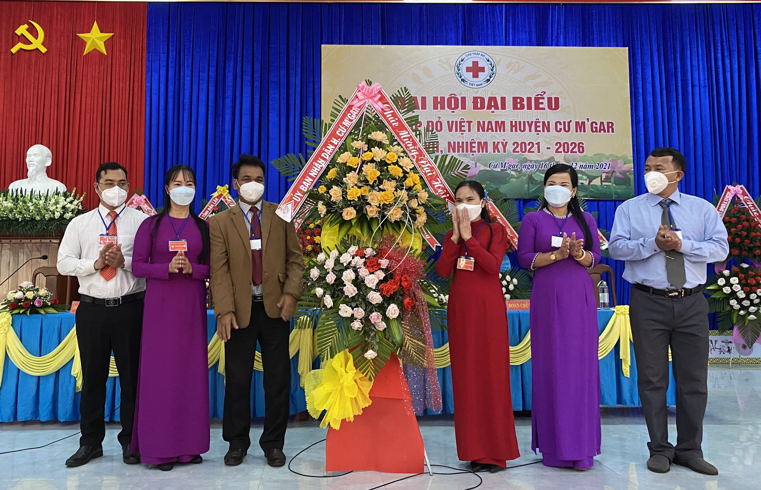 Hội Chữ thập đỏ huyện Cư M’gar Đại hội đại biểu lần thứ VI, nhiệm kỳ 2021 – 2026