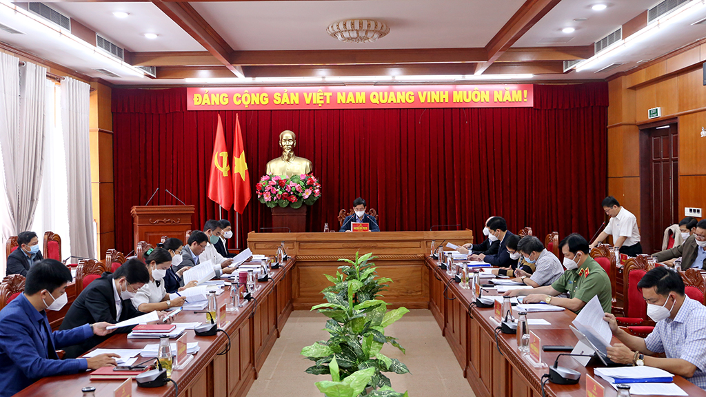 Hội nghị Ban Thường vụ Tỉnh ủy lần thứ 32