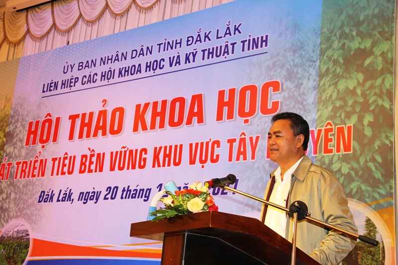 Hội thảo phát triển tiêu bền vững trên khu vực Tây Nguyên