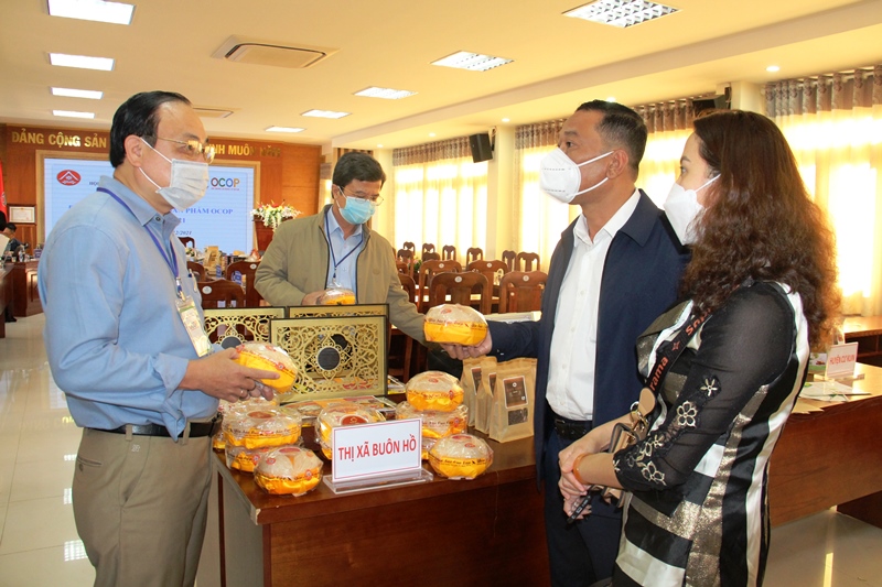 Đánh giá, phân hạng 15 sản phẩm OCOP đợt 2 năm 2021