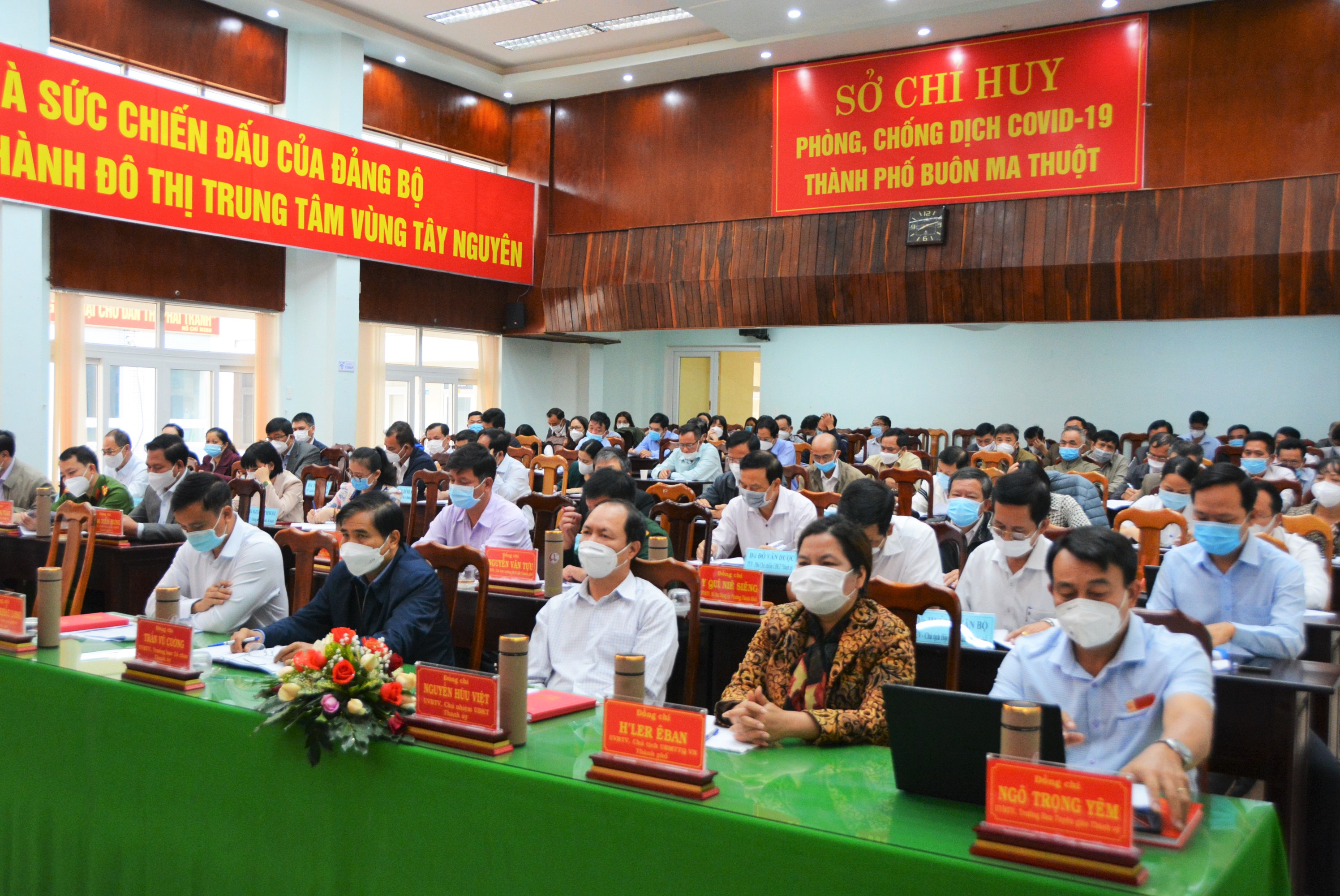 Hội nghị Ban Chấp hành Đảng bộ thành phố Buôn Ma Thuột lần thứ 11