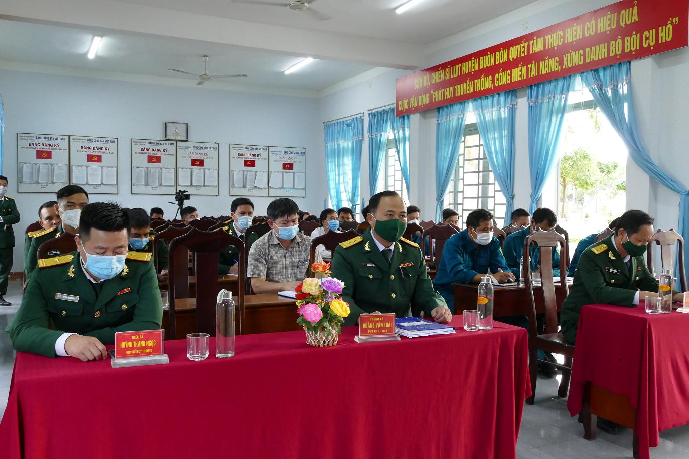 Buôn Đôn phát động phong trào thi đua quyết thắng lực lượng vũ trang huyện năm 2022