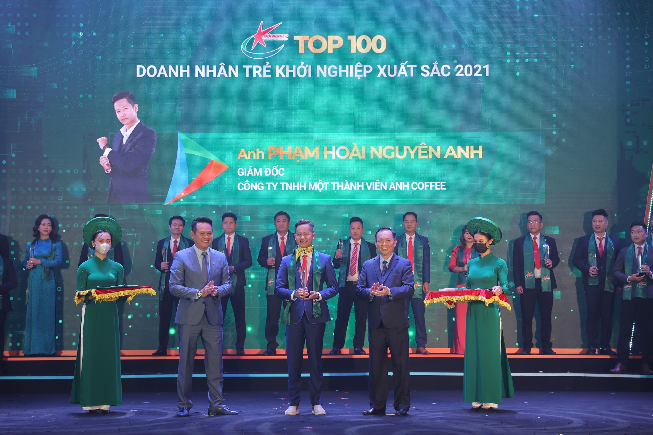 Đắk Lắk có một doanh nhân được vinh danh “Doanh nhân trẻ khởi nghiệp xuất sắc” năm 2021