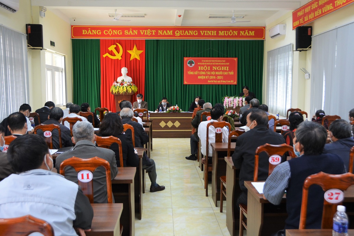 Tổng kết công tác Hội Người cao tuổi nhiệm kỳ 2016-2021