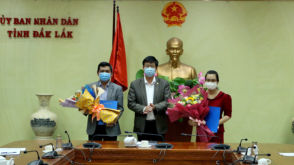 Công bố Quyết định bổ nhiệm lãnh đạo Trung tâm Công nghệ và Cổng thông tin điện tử tỉnh