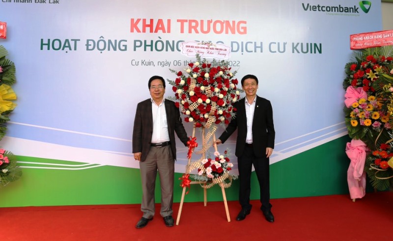 Vietcombank Đắk Lắk khai trương phòng giao dịch Cư Kuin