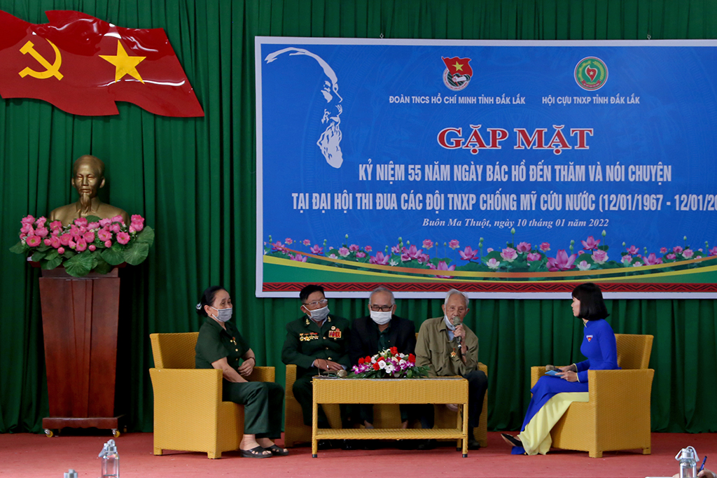 Kỷ niệm 55 năm ngày Bác Hồ tới thăm và nói chuyện tại Đại hội thi đua các Đội TNXP chống Mỹ cứu nước