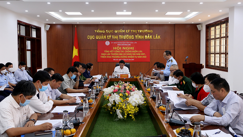 Ban Chỉ đạo 389 tỉnh triển khai nhiệm vụ năm 2022
