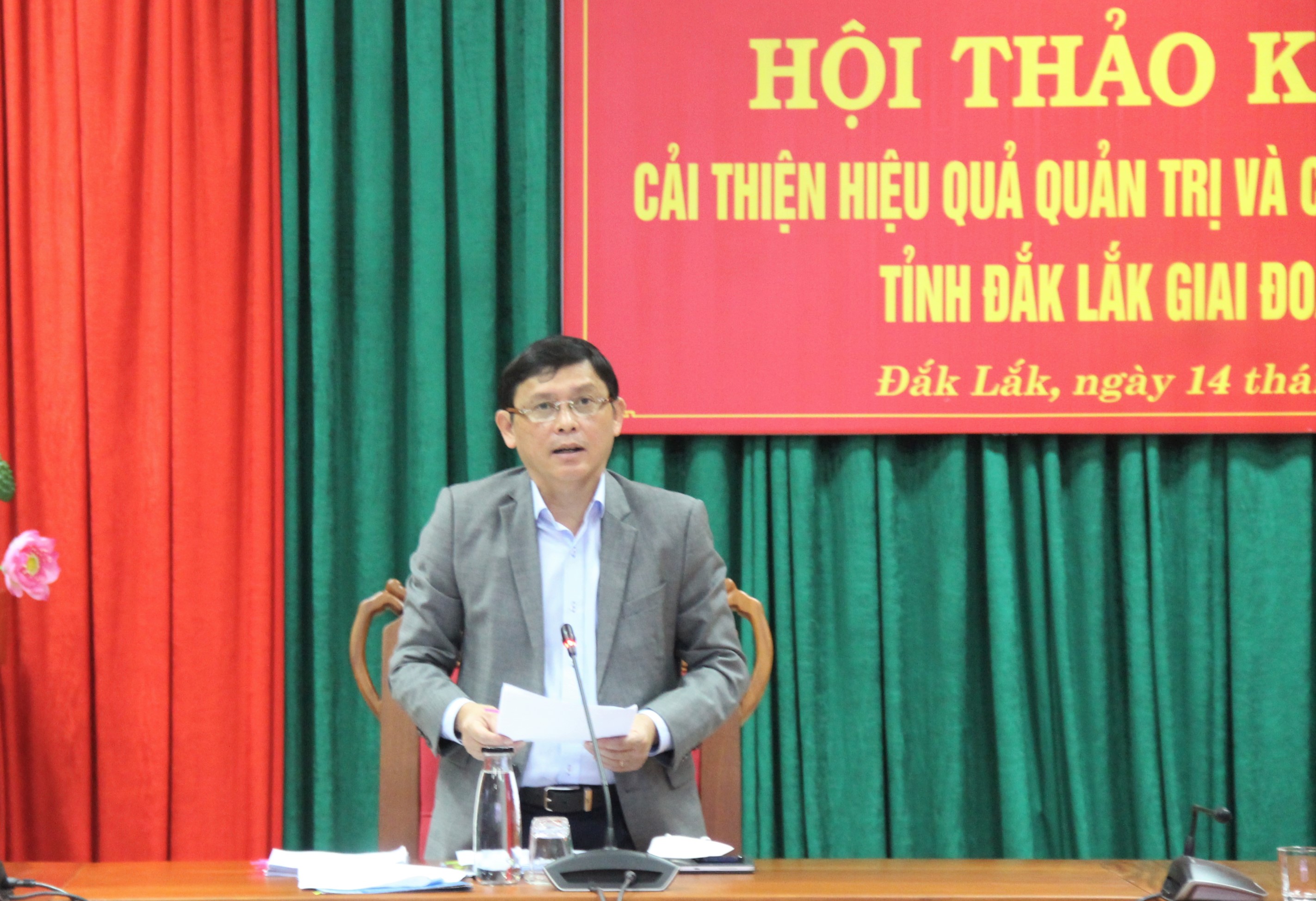 Hội thảo khoa học “Cải thiện hiệu quả quản trị và cải cách hành chính công tỉnh Đắk Lắk giai đoạn 2021-2025”