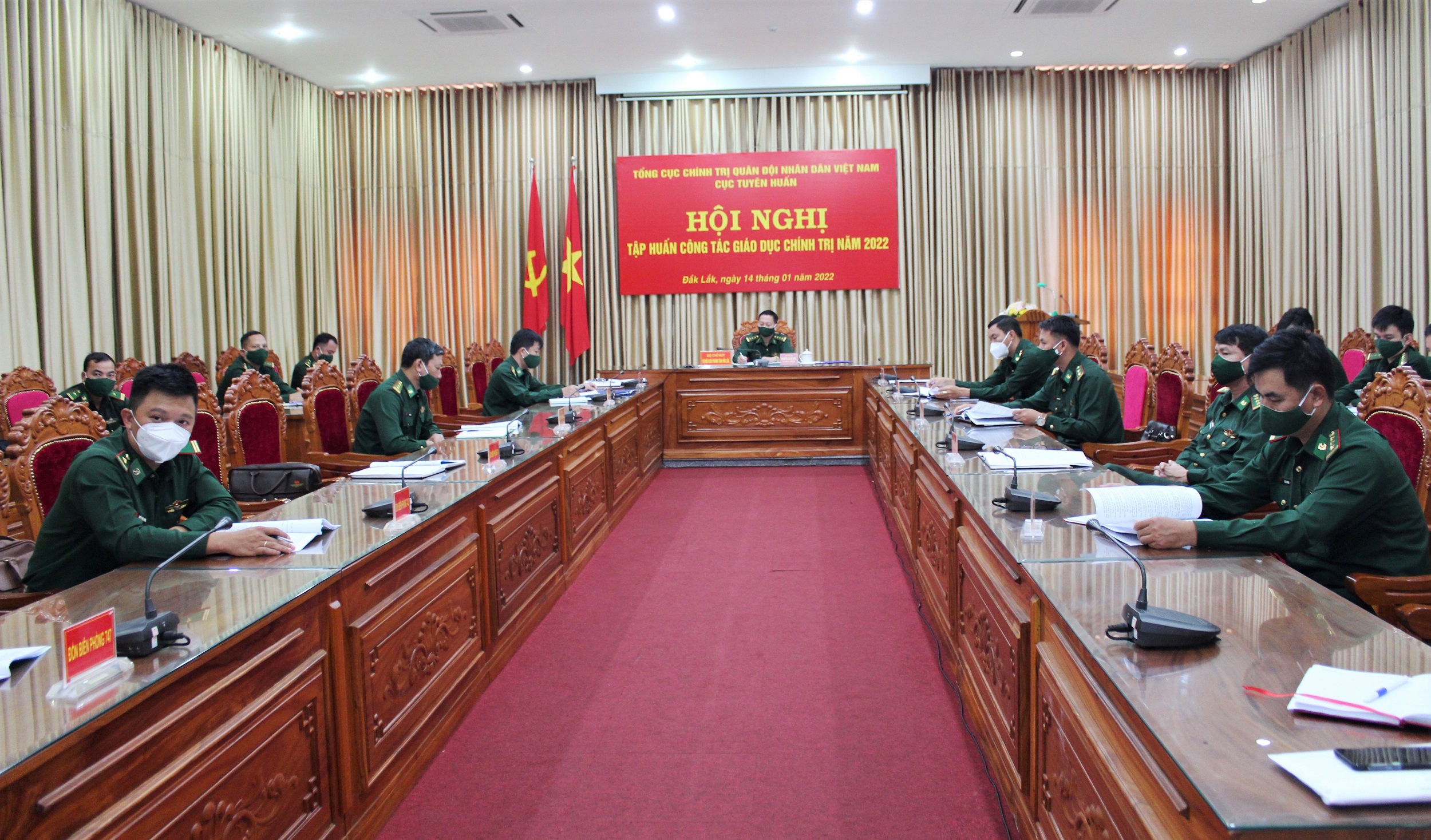 Tập huấn công tác giáo dục chính trị toàn quân năm 2022