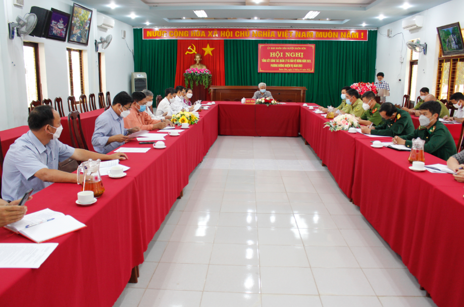 Huyện Buôn Đôn tổng kết công tác quản lý, bảo vệ rừng năm 2021