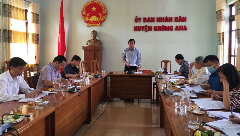 Thường trực HĐND huyện Krông Ana họp phiên thường kỳ tháng 01/2022