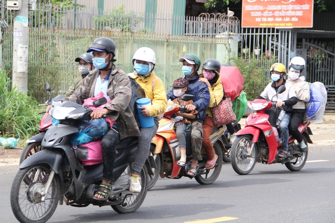 Hỗ trợ người lao động tỉnh Đắk Lắk quay lại thành phố Hồ Chí Minh