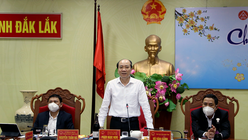 UBND tỉnh gặp mặt đầu Xuân Nhâm Dần 2022