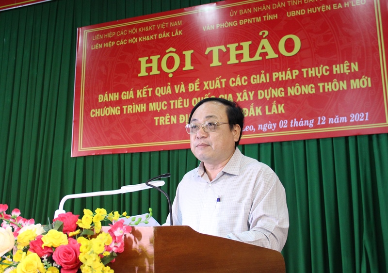 Seminar on solutions to implement the national target program on building new rurality in Ea H’Leo District