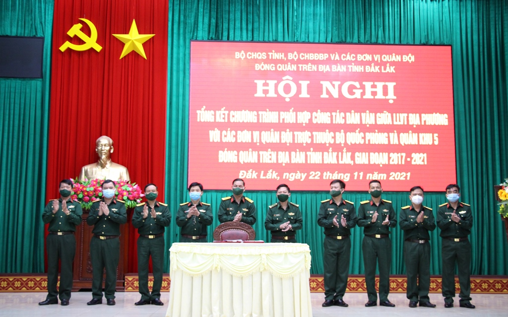 Signing a coordination program on mass mobilization in the 2022 – 2026 period