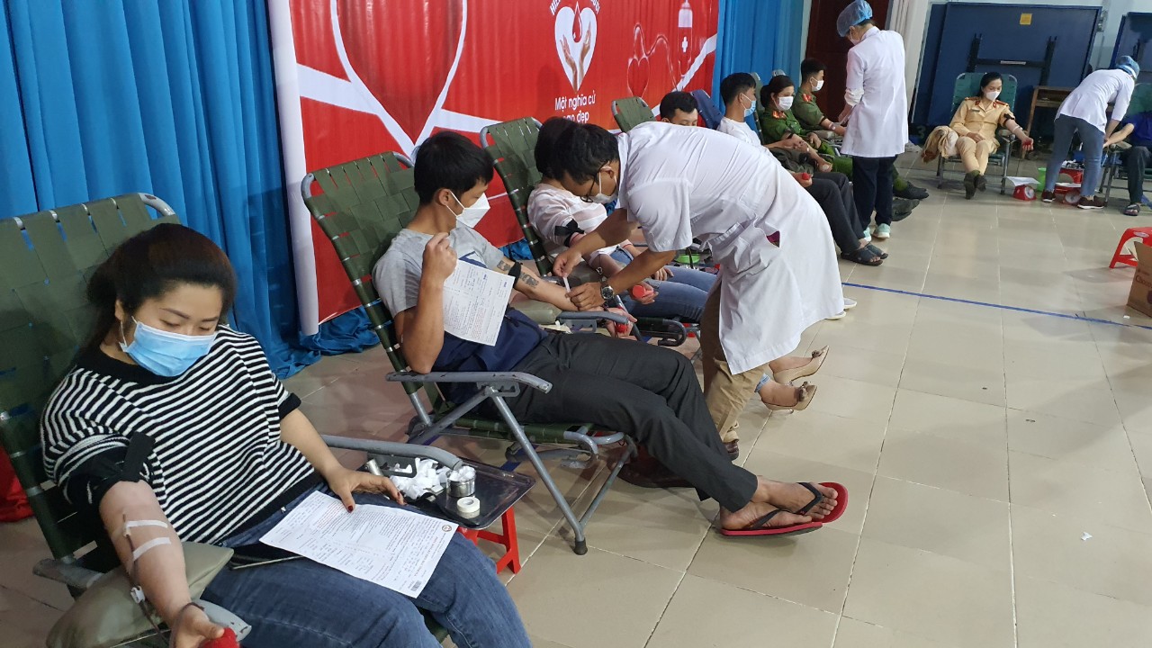 Huyện M'Drắk tổ chức Ngày hội hiến máu tình nguyện đợt 1, năm 2022