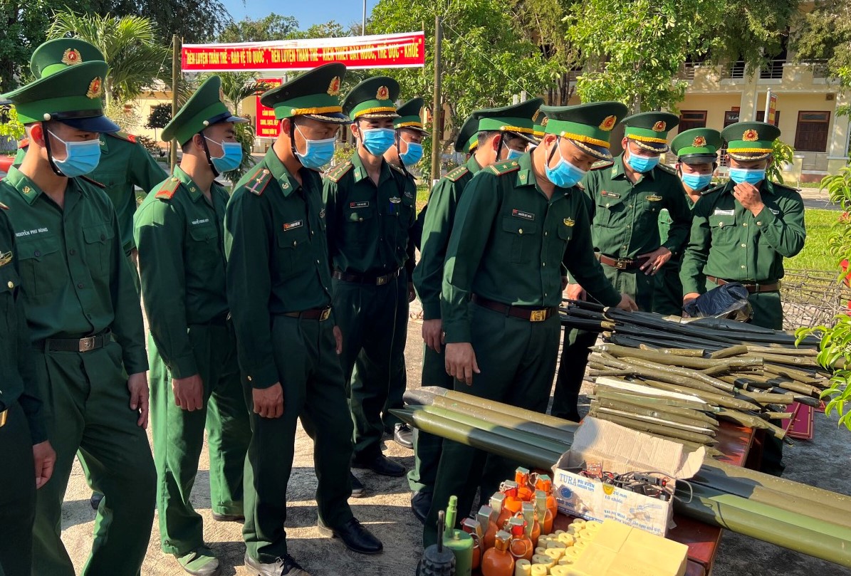 Các đơn vị trong Bộ đội Biên phòng tỉnh Đắk Lắk tổ chức lễ ra quân huấn luyện