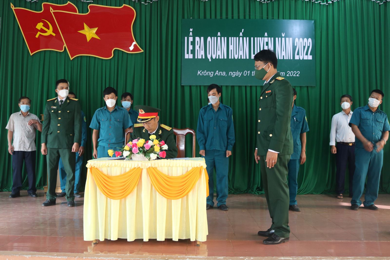 Huyện Krông Ana ra quân huấn luyện năm 2022