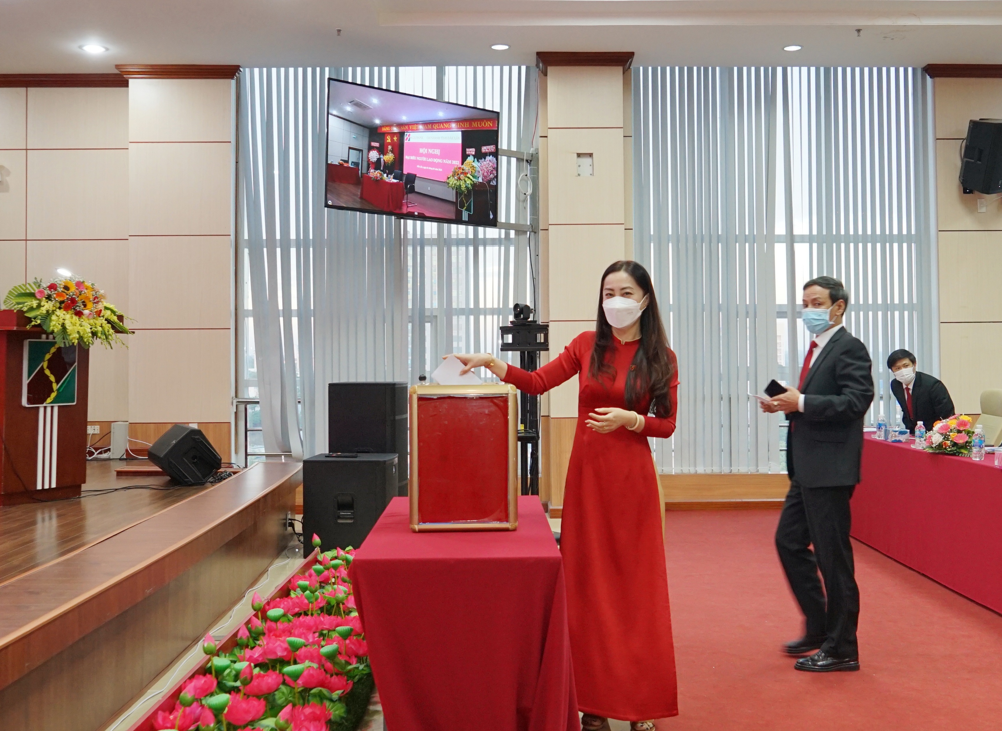 Hội nghị đại biểu người lao động Agribank tỉnh Đắk Lắk năm 2022