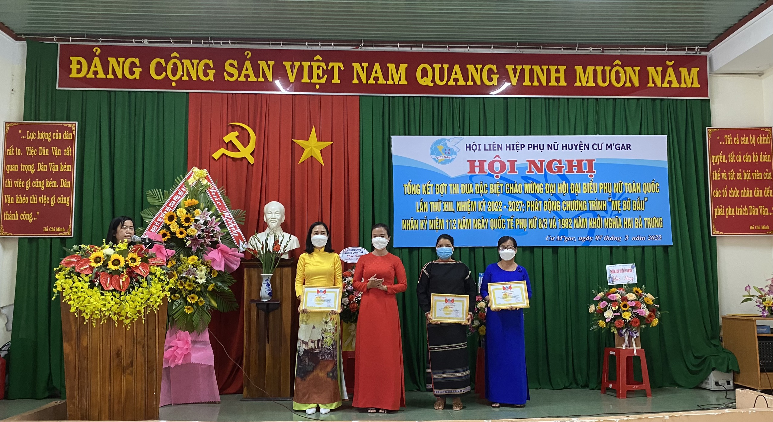 Tổng kết đợt thi đua đặc biệt chào mừng Đại hội Đại biểu phụ nữ toàn quốc lần thứ XIII, nhiệm kỳ 2022 – 2027