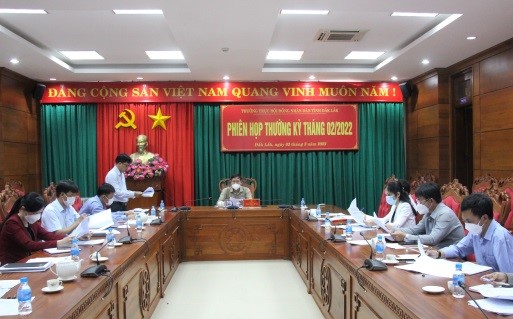 The Standing Committee of the Province’s People’s Council deployed tasks in March 2022
