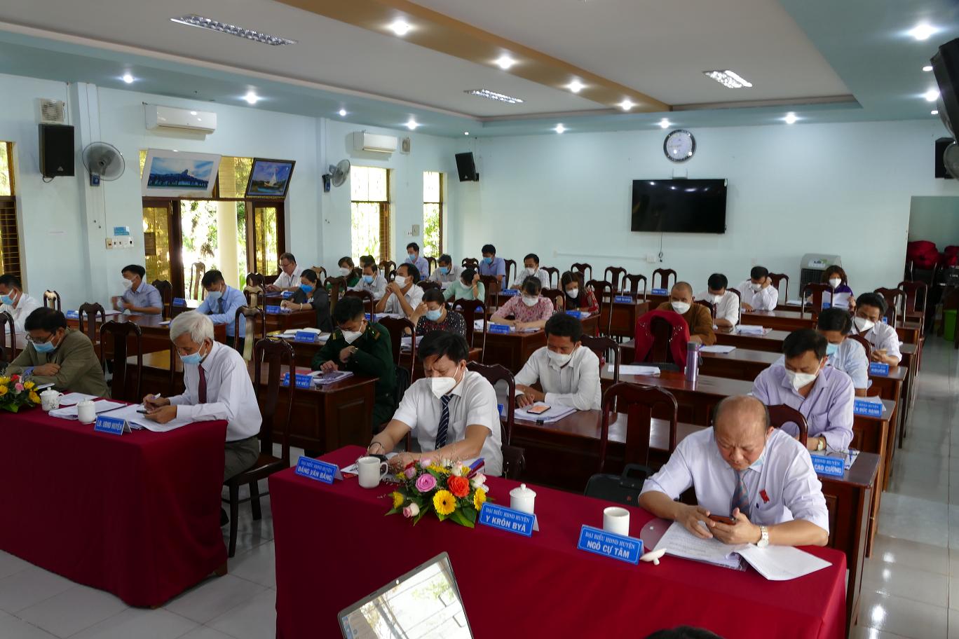 Kỳ họp chuyên đề HĐND huyện Buôn Đôn khóa VI, nhiệm kỳ 2021 – 2026