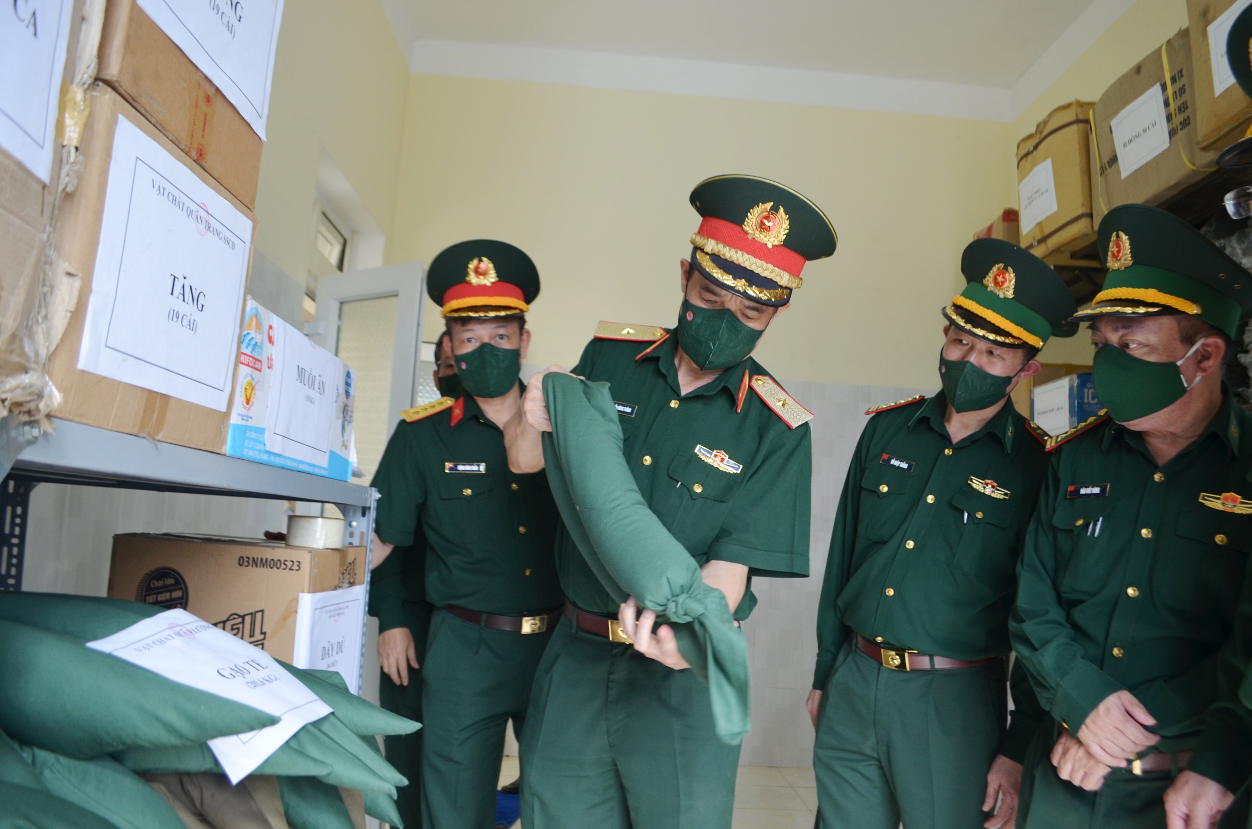 Tổng Cục Hậu cần kiểm tra công tác hậu cần tại Bộ đội Biên phòng Đắk Lắk