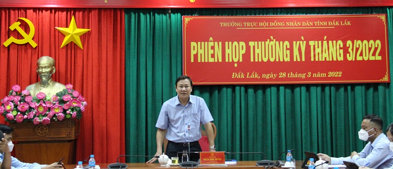 Thường trực HĐND tỉnh triển khai nhiệm vụ tháng 4 năm 2022