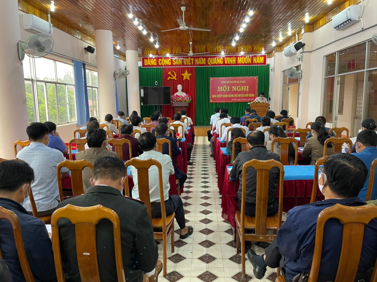 Hội nghị Ban Chấp hành Đảng bộ huyện Ea H’leo mở rộng