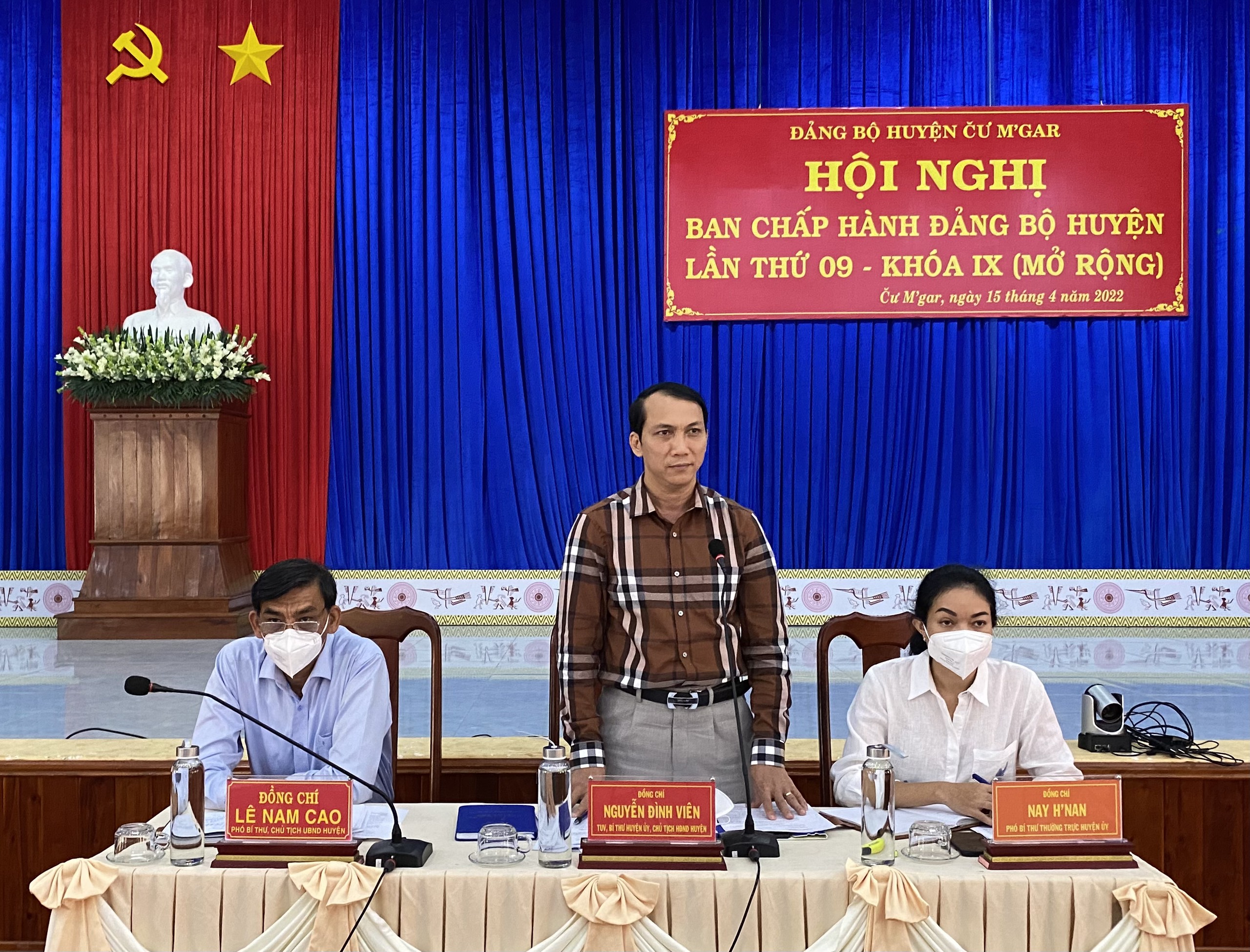 Hội nghị Ban chấp hành Đảng bộ huyện Cư M’gar lần thứ 9 – Khoá IX (mở rộng)