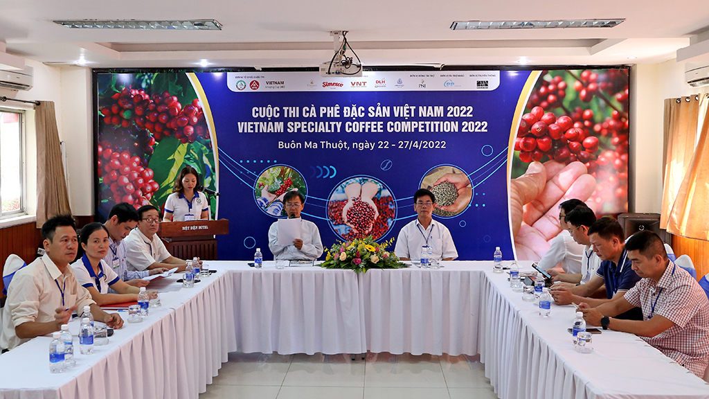 Khai mạc cuộc thi cà phê đặc sản Việt Nam 2022
