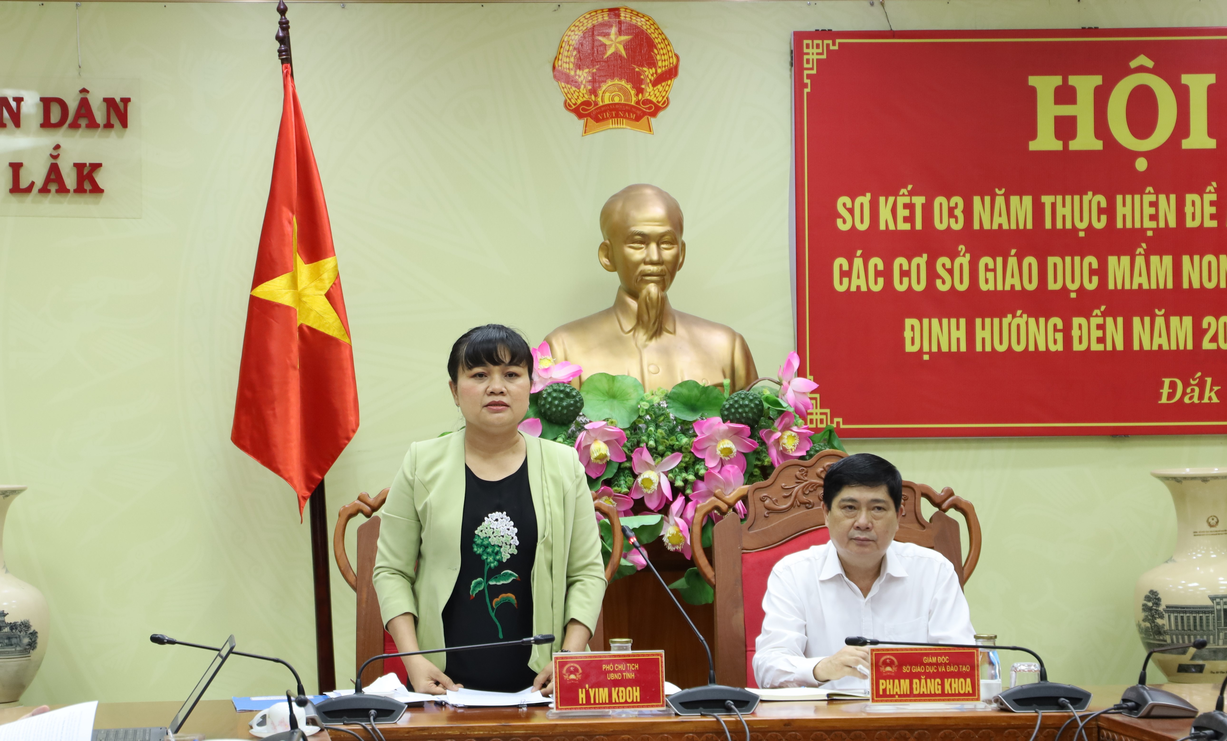 Sơ kết 3 năm thực hiện Đề án sắp xếp tổ chức lại mạng lưới các cơ sở giáo dục mầm non, phổ thông