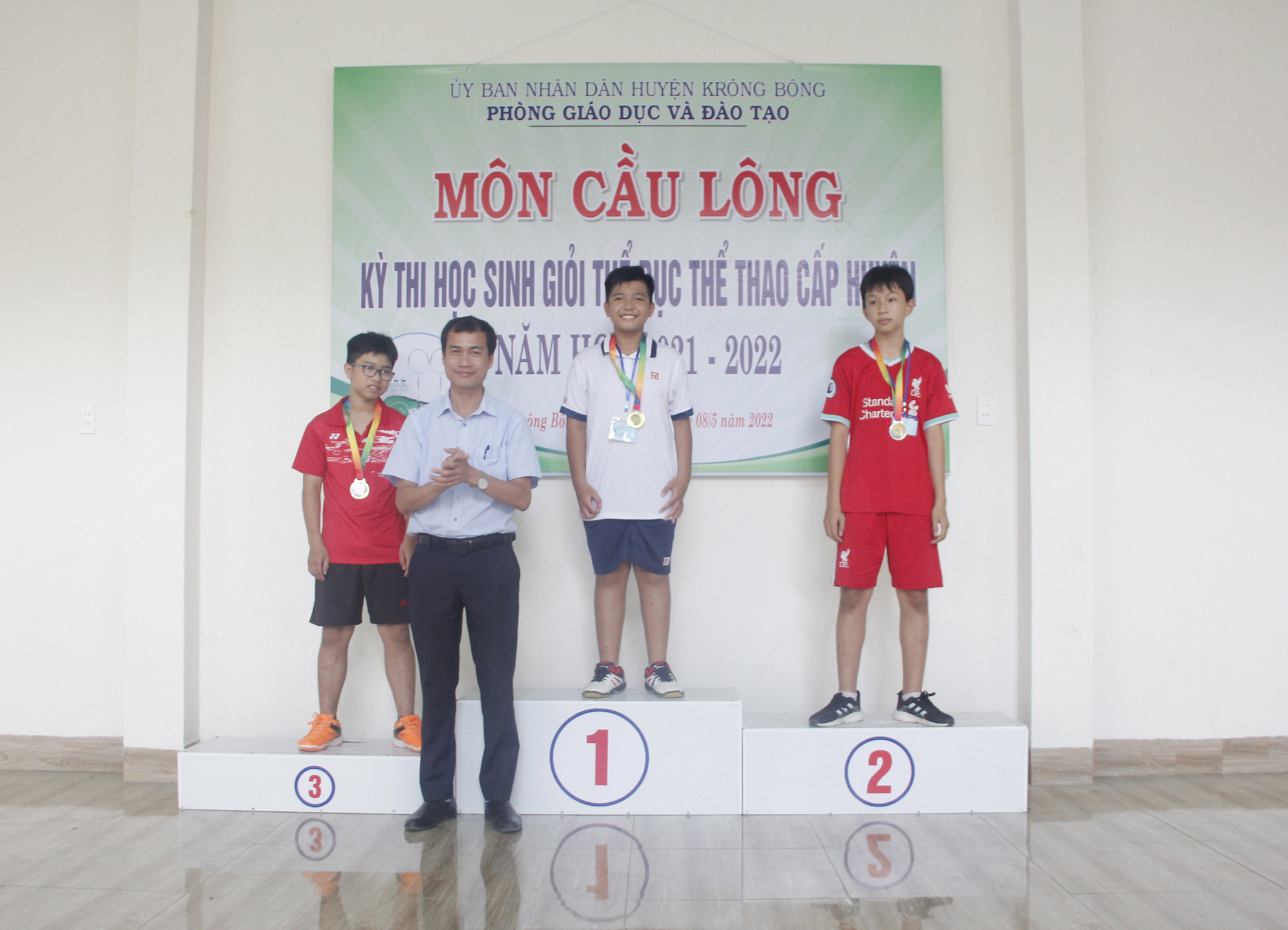 Kỳ thi học sinh giỏi Thể dục thể thao huyện Krông Bông năm học 2021-2022