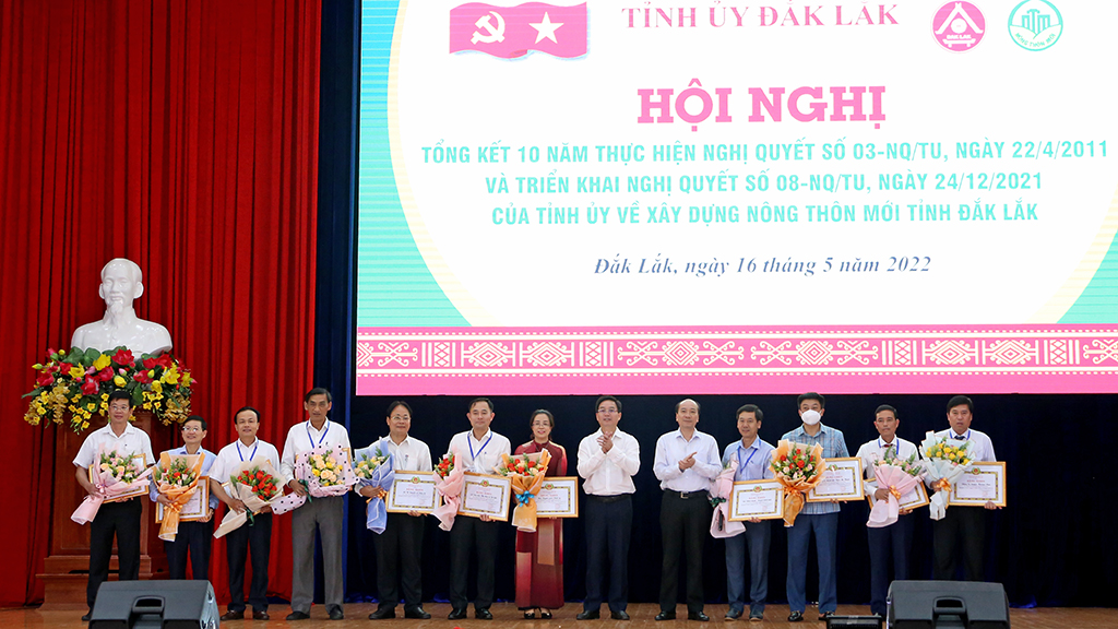 Tổng kết 10 năm thực hiện Nghị quyết số 03 của Tỉnh ủy về xây dựng nông thôn mới