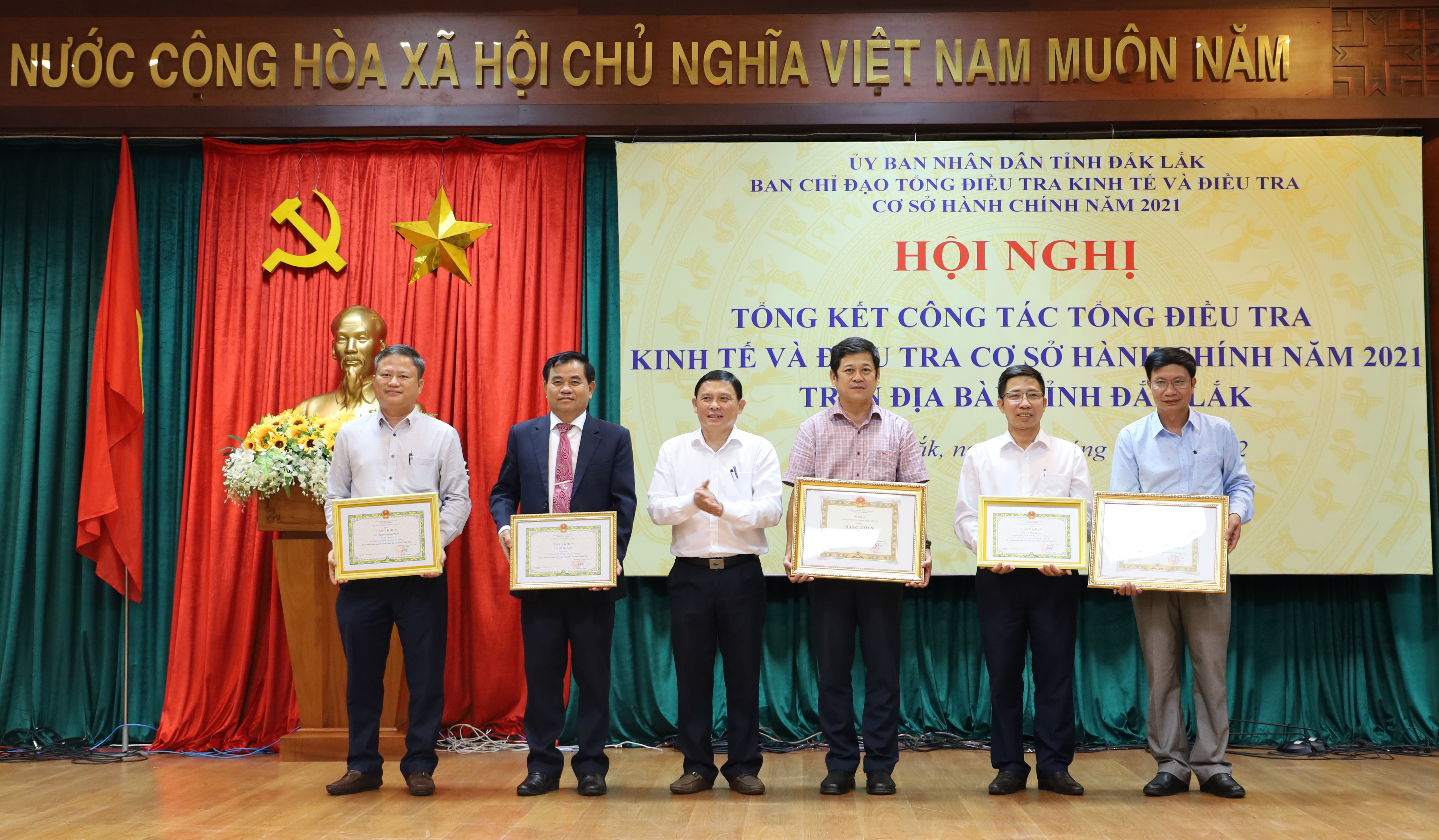 Tổng kết công tác Tổng điều tra kinh tế và điều tra cơ sở hành chính năm 2021