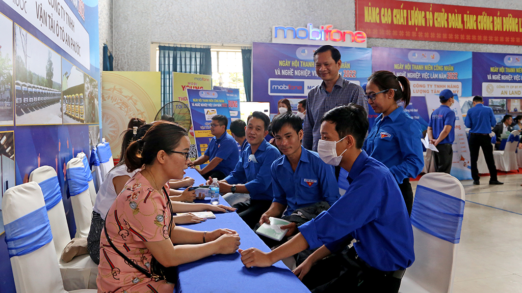 Ngày hội “Thanh niên công nhân và nghề nghiệp, việc làm năm 2022”