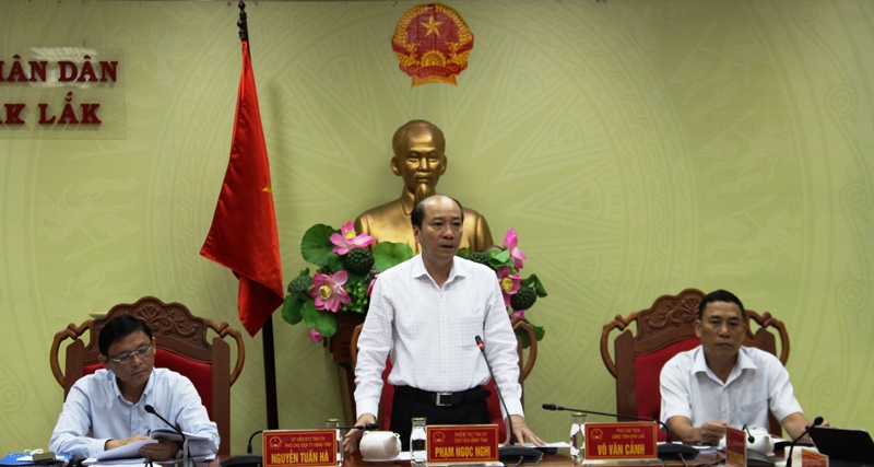 Phiên họp thành viên UBND tỉnh thông qua nội dung trình Kỳ họp thứ Tư, HĐND tỉnh