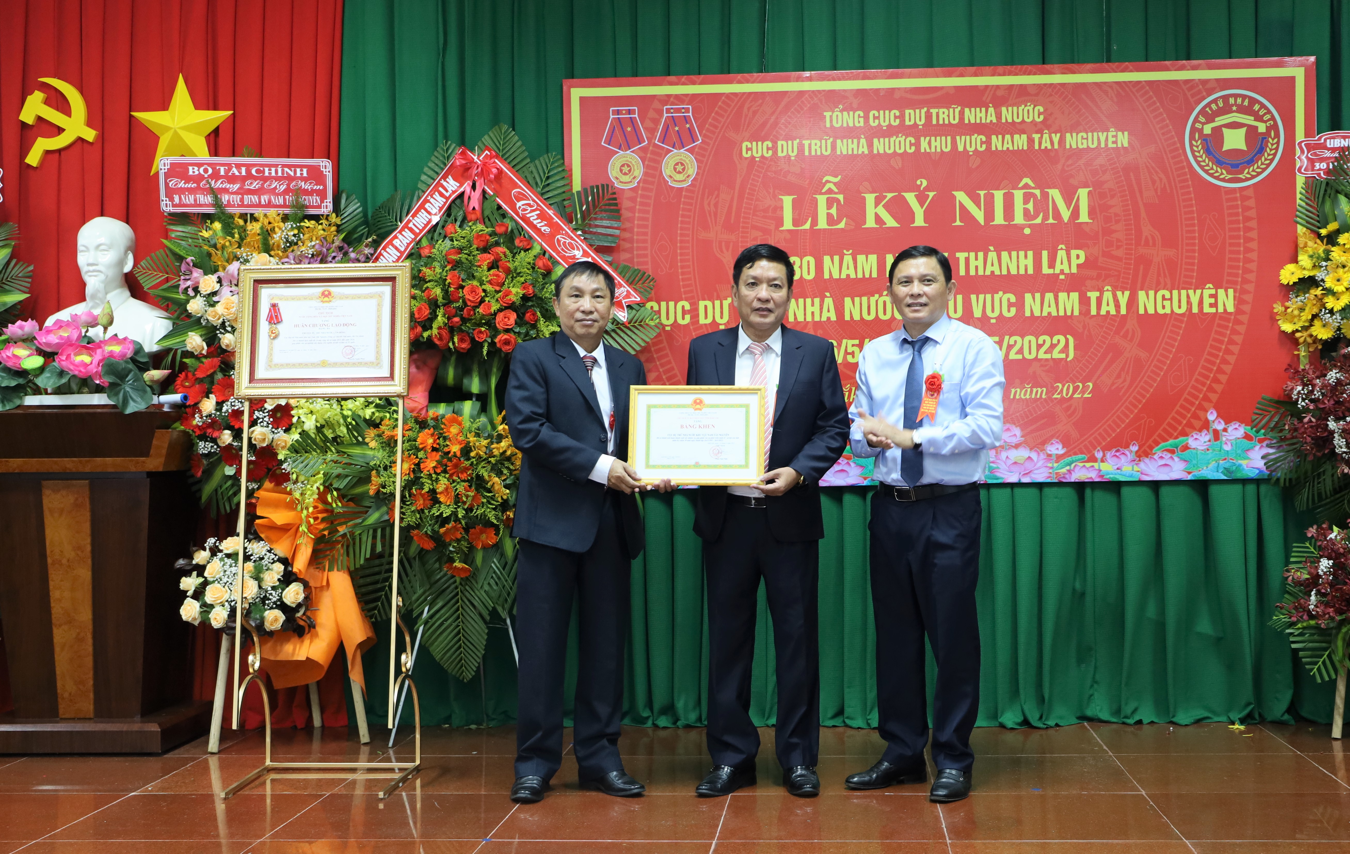 Kỷ niệm 30 năm thành lập Cục Dự trữ Nhà nước khu vực Nam Tây Nguyên