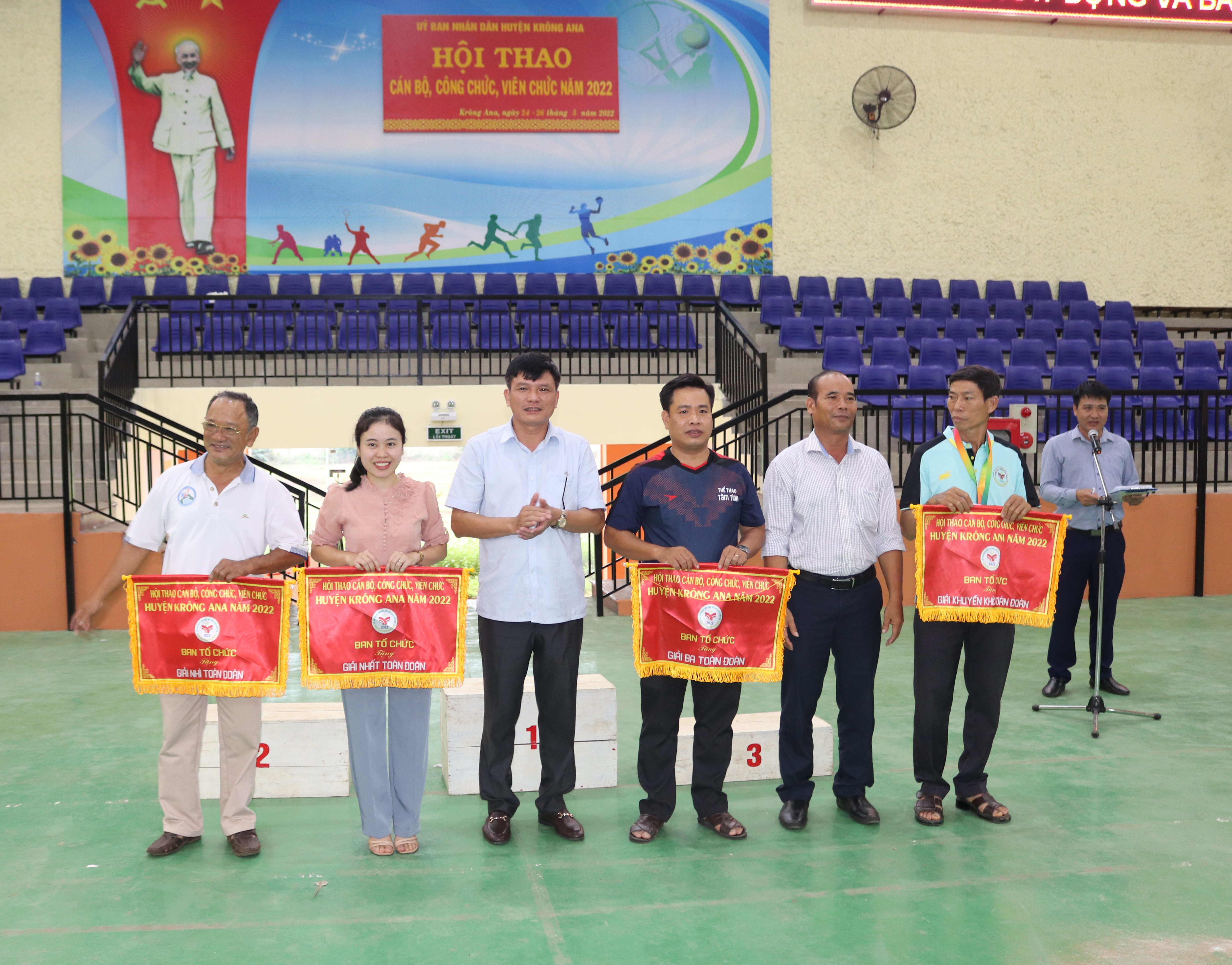 Hội thao cán bộ, công chức, viên chức huyện Krông Ana năm 2022